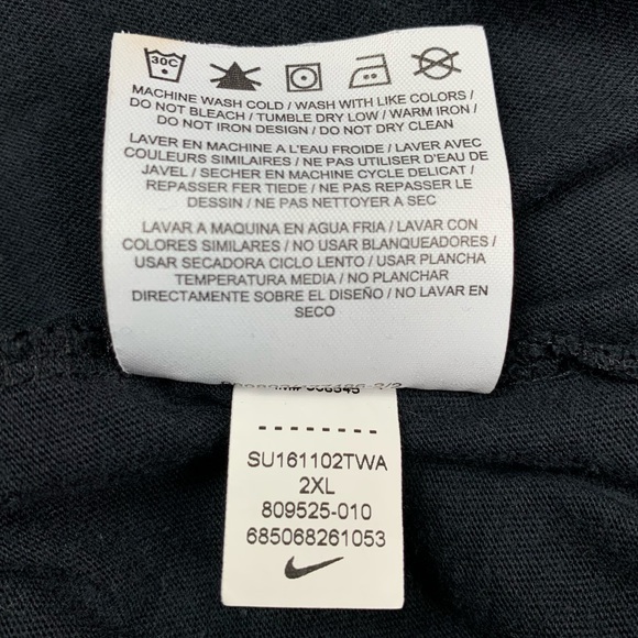 SOLD Nike Tee Athletic Cut Brasil Brazil XXL Men Green Yellow Blue Black Check - Picture 5 of 9